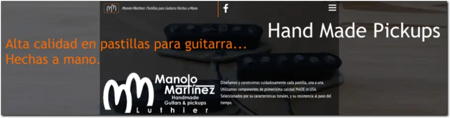 Alta calidad en pastillas bobinadas a mano.