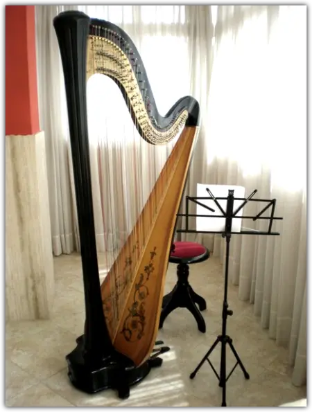 Arpa de concierto Venus.